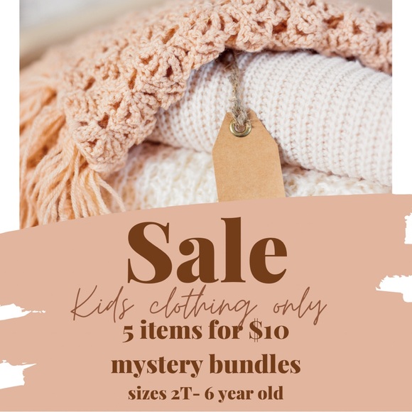 Other - 5 clothing items for $10 (kids only- no shoes)